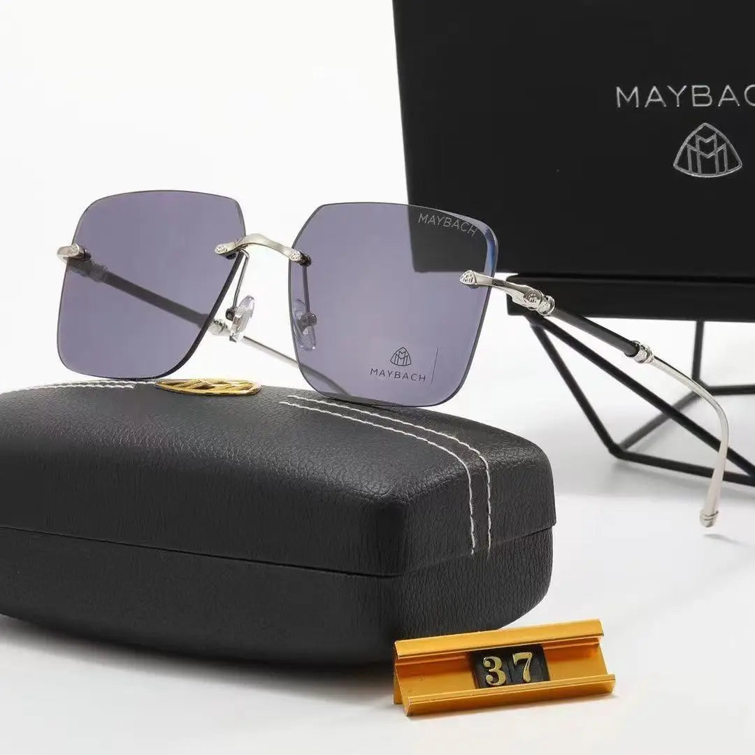 DRAVEN — Frameless Luxury Sunglasses – High-End Car Style