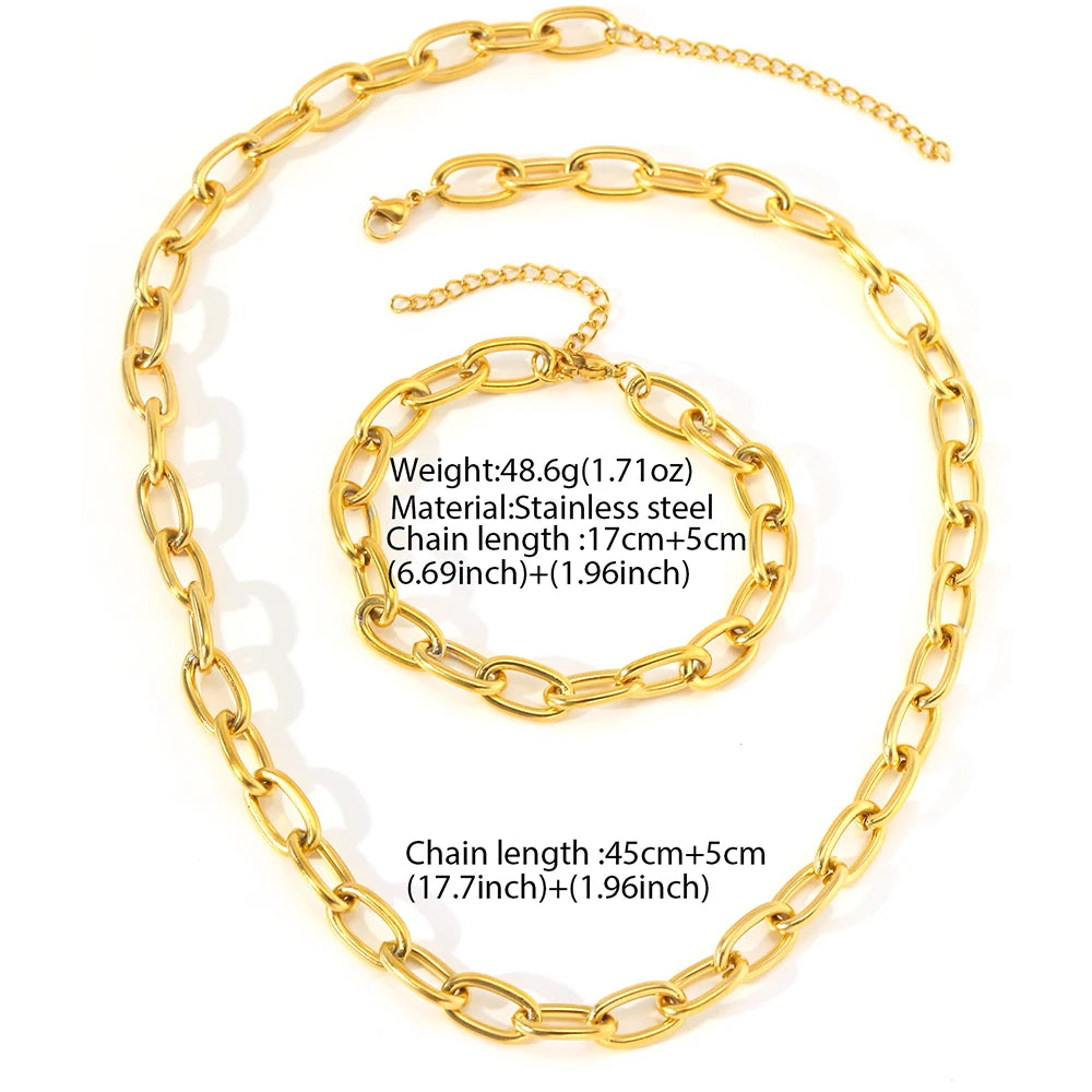 DRAVEN — Stainless Steel Minimalist Necklace – Adjustable Fine Chain Jewelry for Women