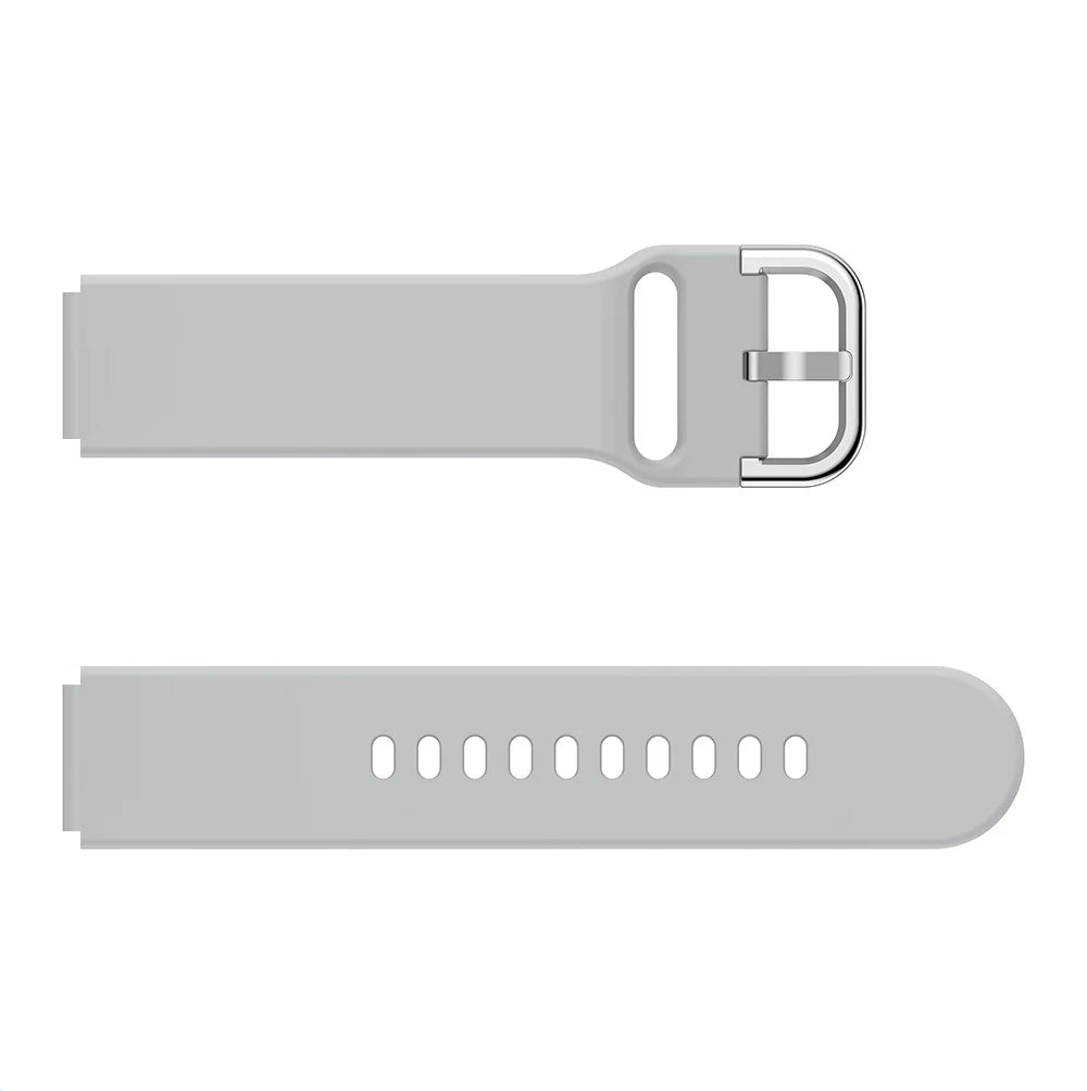 DRAVEN — Monochrome Silicone Strap – 20mm / 22mm Replacement Band for ICE Smart Watches
