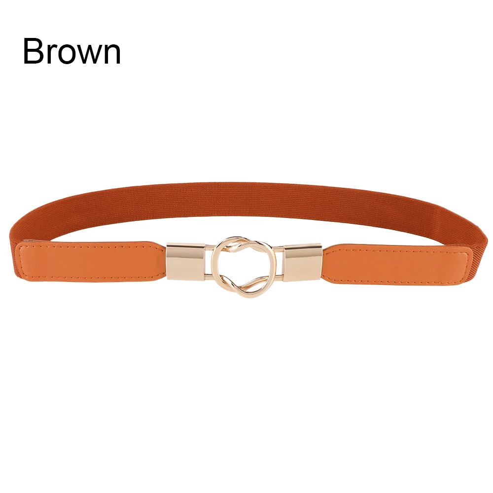 DRAVEN — Elastic Leaf Belt Women Thin Elegant Waistban