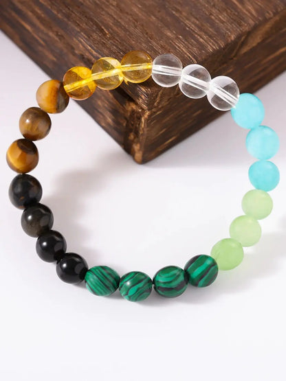 Energy Protection & Self-Love Bracelet Set – Elegant Men's Accessory | Accessorio Uomo Elegante