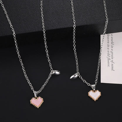 Magnetic Attraction Couple Necklace – Valentine’s Day Friendship Jewelry Set