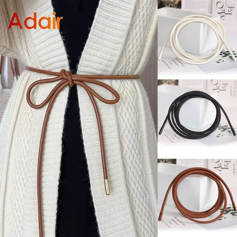 DRAVEN — Chain Lace Belt Women Elegant Dress Strap Design