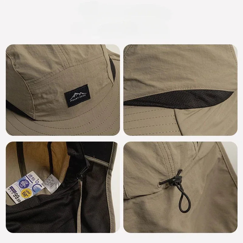 DRAVEN — Wide Brim Waterproof Bucket Hat – Unisex Outdoor Protection