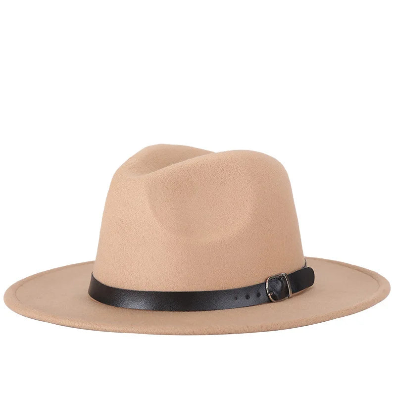 DRAVEN — 2025 Classic Fedora Hat – Unisex Wool Blend Jazz Style