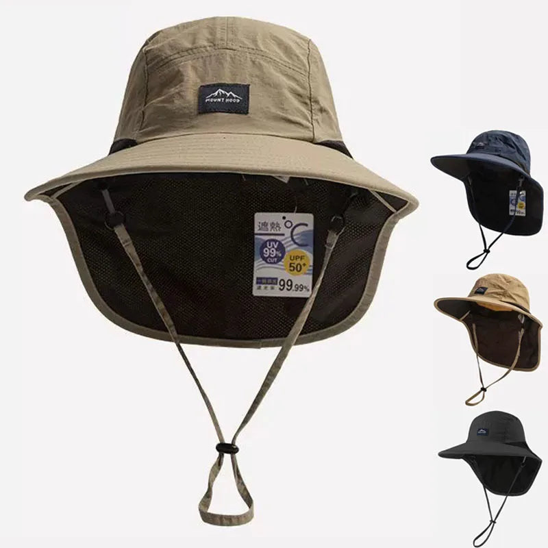 DRAVEN — Wide Brim Waterproof Bucket Hat – Unisex Outdoor Protection