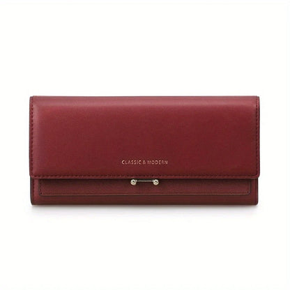 Luxury Long Wallet Women Large Capacity Clutch