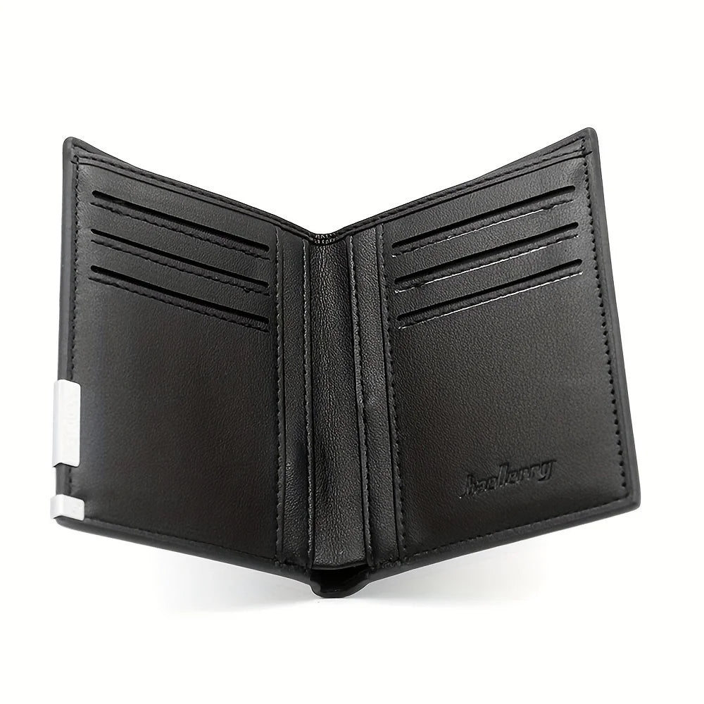 Luxury Leather Wallet Men Stylish Design Premium Gift – Elegant Men's Accessory | Accessorio Uomo Elegante