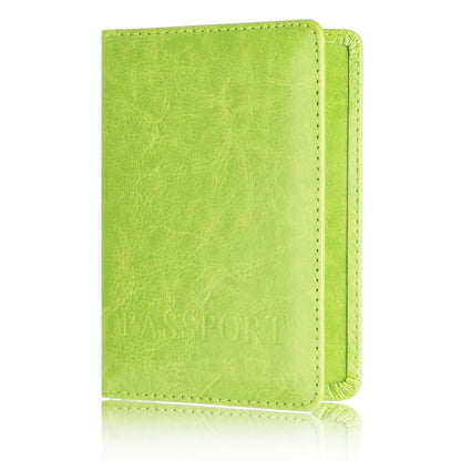 Leather Passport Holder Travel Wallet Unisex Organizer – Elegant Men's Accessory | Accessorio Uomo Elegante