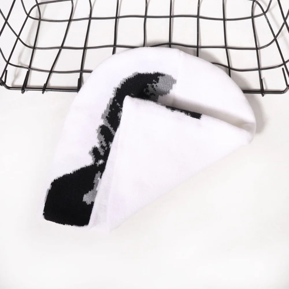 DRAVEN — 2025 Knitted Goth Beanie – Y2K Vintage Street Style