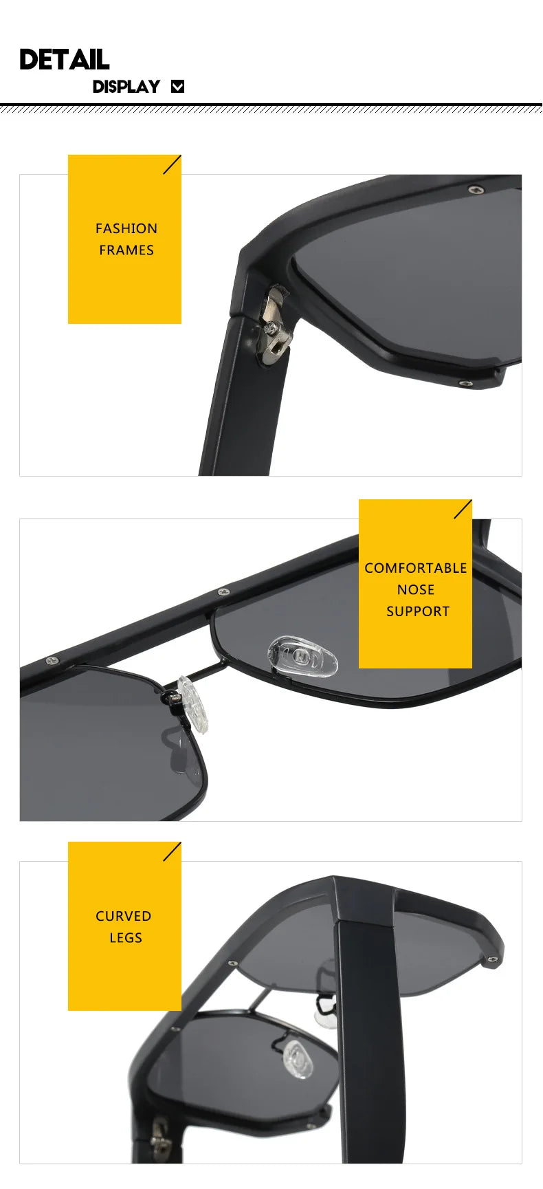 Irregular Frame Sunglasses – Retro Luxury Shades – Elegant Men's Accessory | Accessorio Uomo Elegante