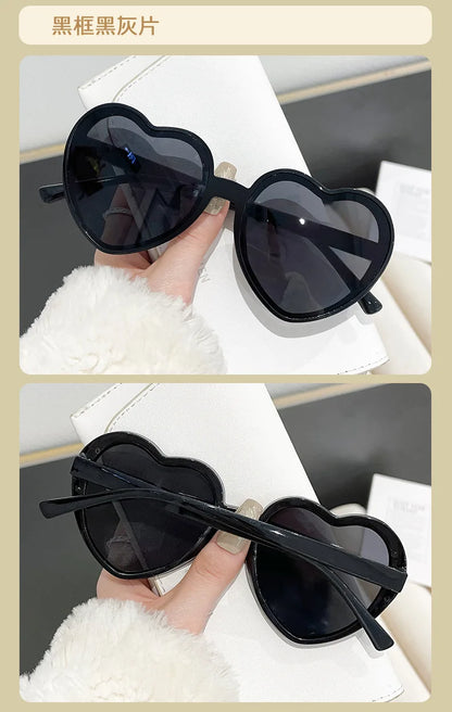 Heart Cat Eye Sunglasses – Retro Love Frame UV400 Shades – Elegant Men's Accessory | Accessorio Uomo Elegante