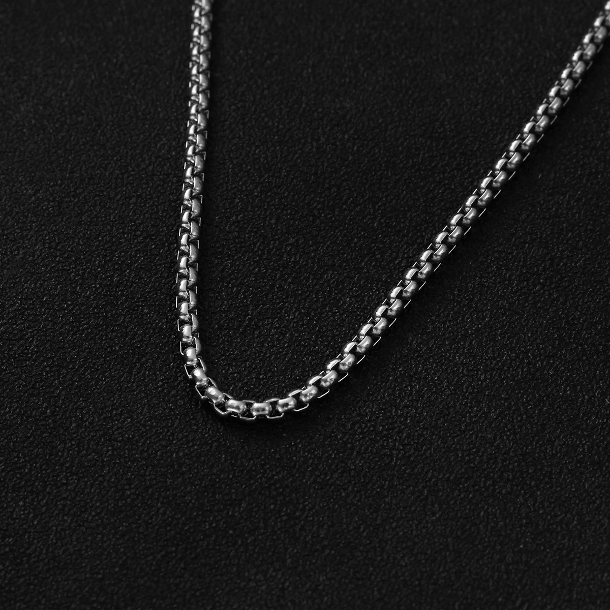 DRAVEN — Men’s Retro Prayer Hand Necklace – Stainless Steel Cross Pendant Jewelry