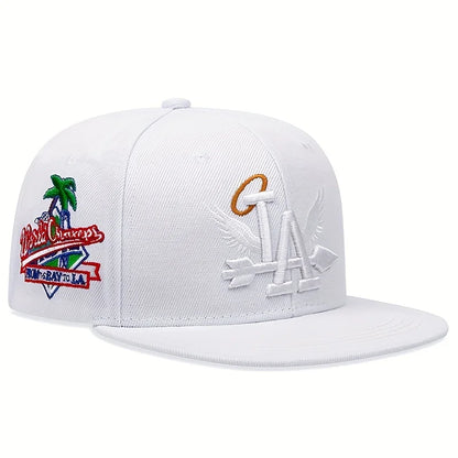 LA Embroidered Baseball Cap – Unisex Street Snapback