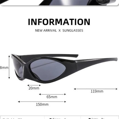 Burgundy Cat Eye Sunglasses – Reflective Punk Luxury Shades – Elegant Men's Accessory | Accessorio Uomo Elegante