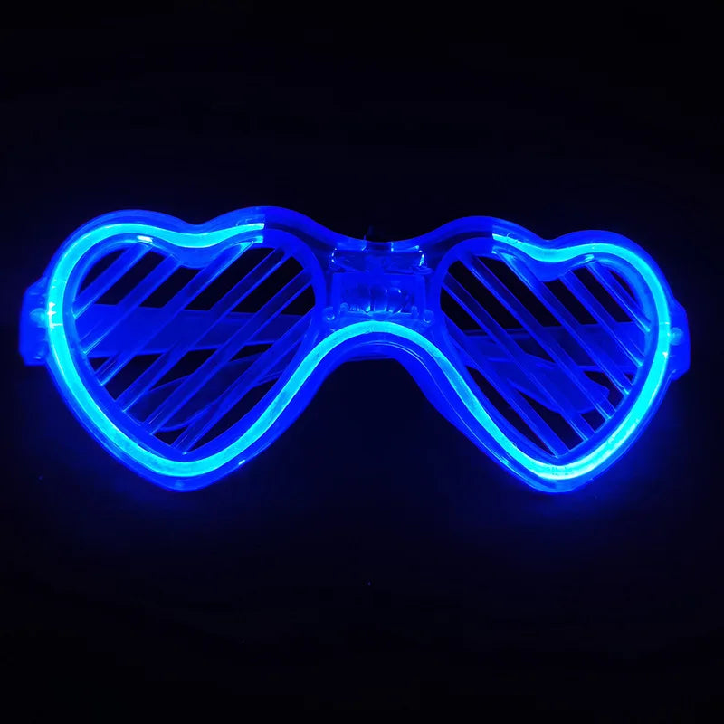 DRAVEN — Glow Light Sunglasses – Neon Party Style
