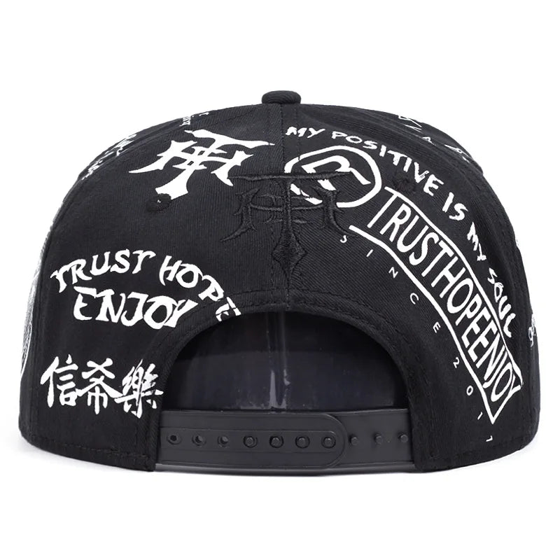 Gothic Embroidered Baseball Cap – Unisex Street Style – Elegant Men's Accessory | Accessorio Uomo Elegante