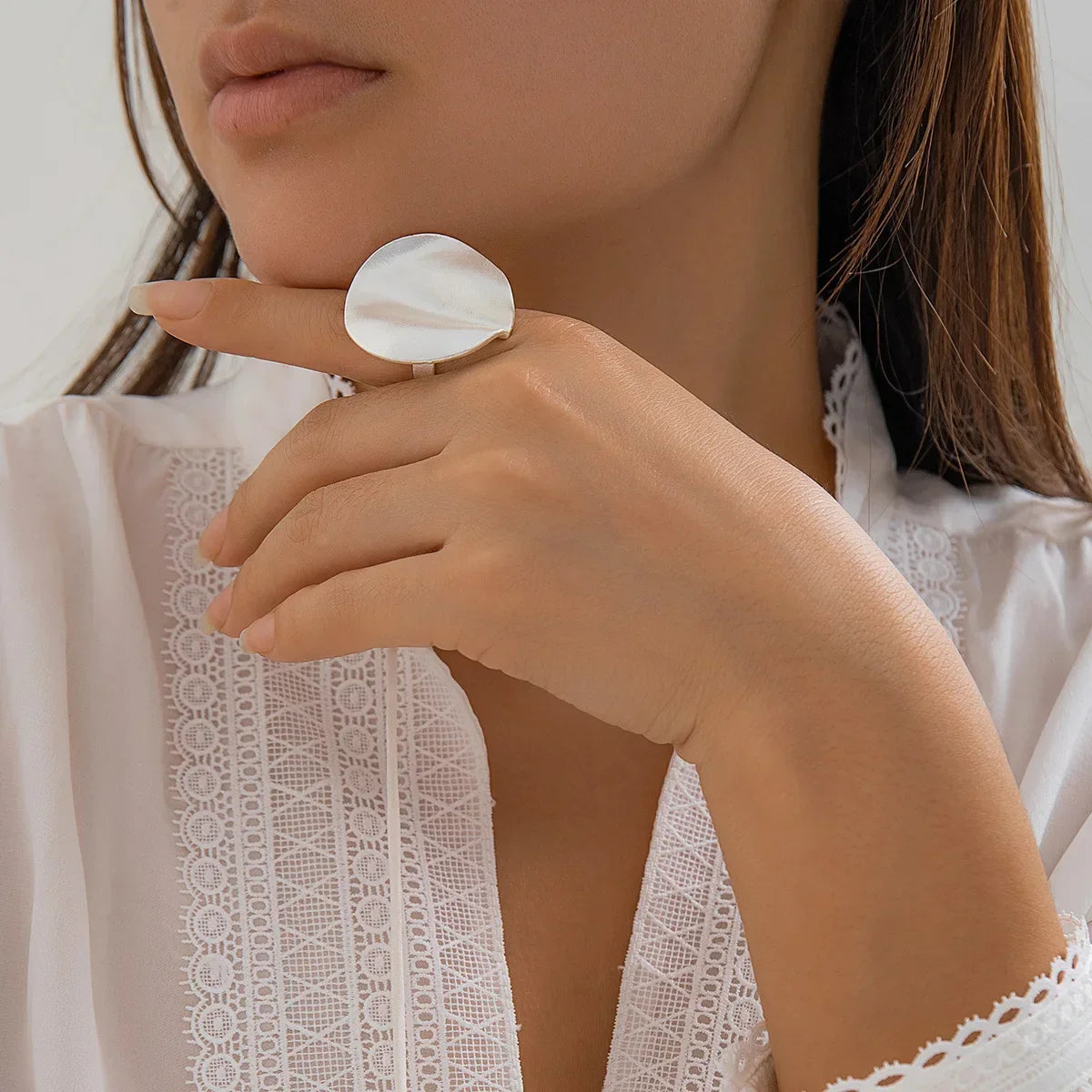 DRAVEN — Luxury Irregular Geometric Ring