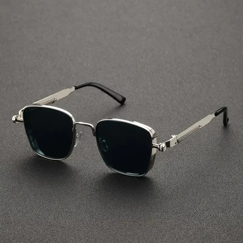 DRAVEN — Polarized Metal Sunglasses – High-End Punk Style