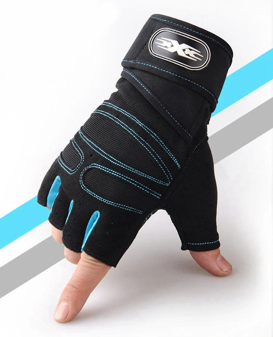 DRAVEN — Half Finger Workout Gloves – Unisex Gym & Street Style