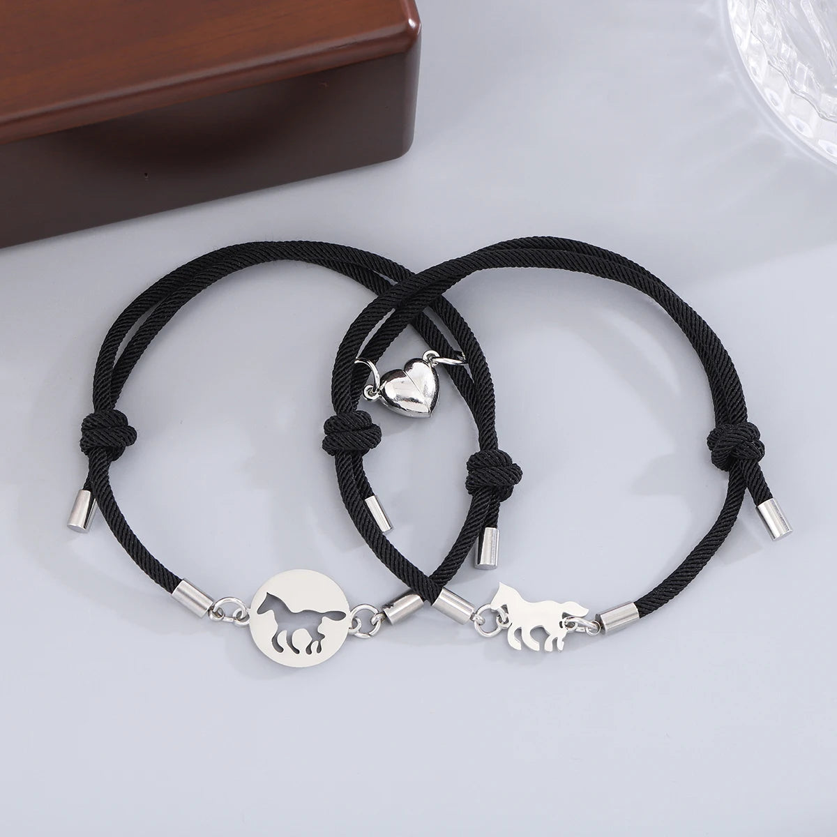 DRAVEN — Magnetic Couple Rope Bracelets