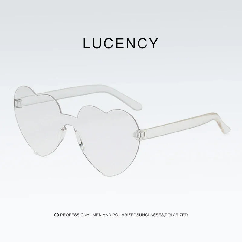 DRAVEN — Red Heart Sunglasses – Designer Retro Cat Eye Y2K Shades