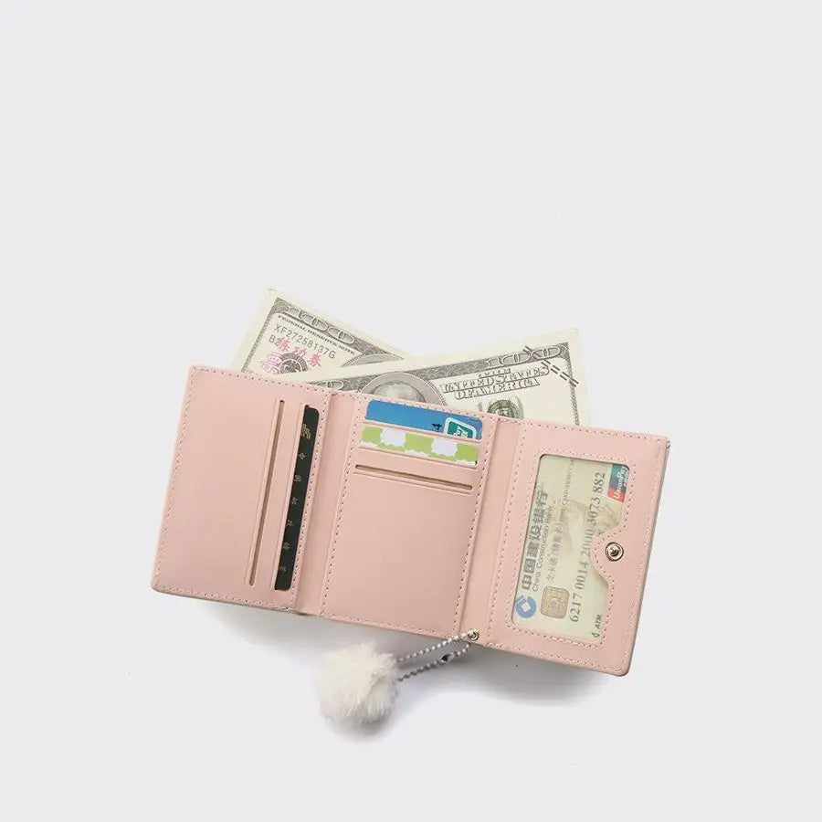 DRAVEN — Trifold Wallet Women 2025 Fresh College Style Design