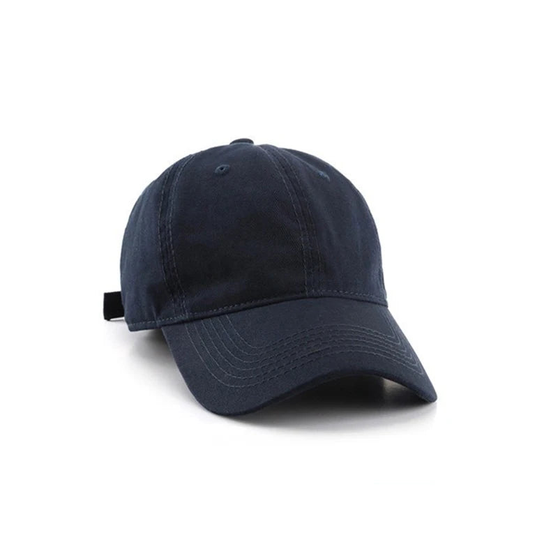 DRAVEN — Minimal Cotton Baseball Cap – Unisex Korean Street Style