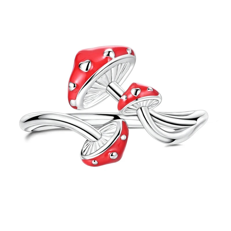 DRAVEN — Blue Zircon Butterfly Silver Ring