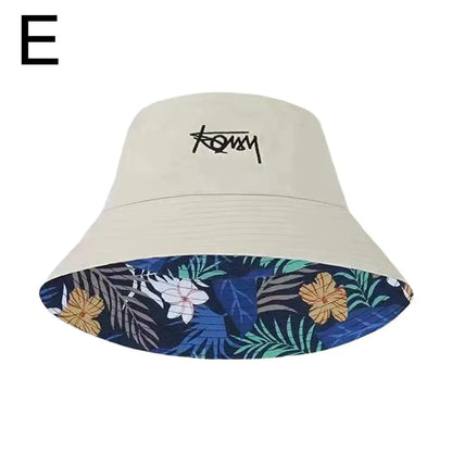 Letter Embroidered Bucket Hat – Unisex Casual Street Style