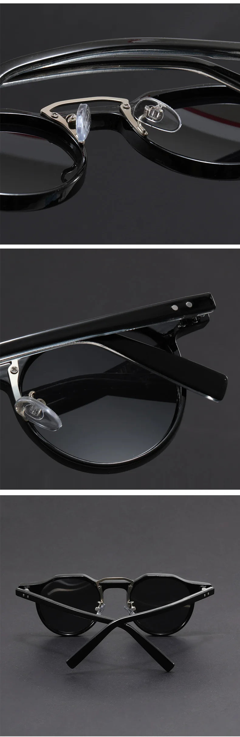 DRAVEN — Vintage Round Sunglasses – Classic Punk Retro Shades