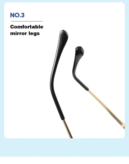 Square Rimless Sunglasses – High-Grade Metal Design – Elegant Men's Accessory | Accessorio Uomo Elegante