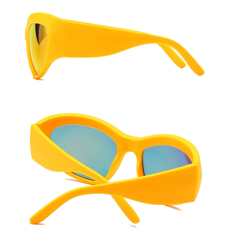 DRAVEN — Steampunk Party Sunglasses – Y2K  Style