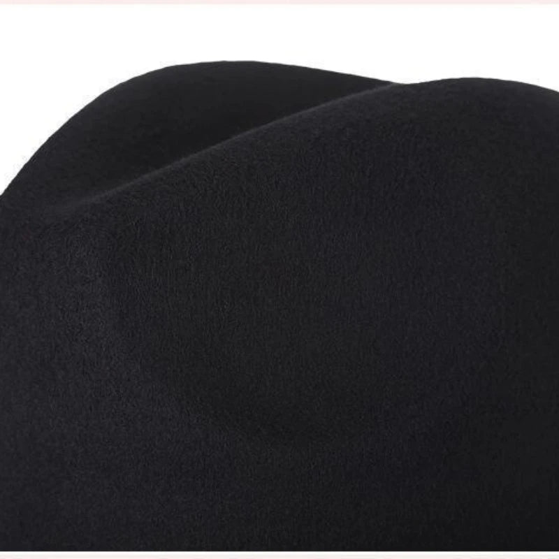 2025 Classic Fedora Hat – Unisex Wool Blend Jazz Style – Elegant Men's Accessory | Accessorio Uomo Elegante