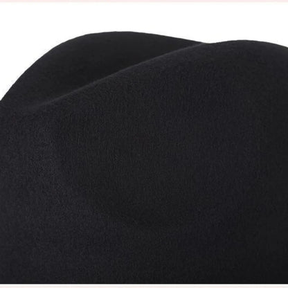 2025 Classic Fedora Hat – Unisex Wool Blend Jazz Style – Elegant Men's Accessory | Accessorio Uomo Elegante
