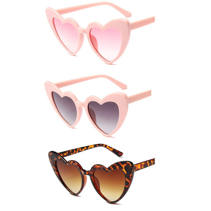 Heart Diffraction Sunglasses – Love Light Effect Party Eyewear – Elegant Men's Accessory | Accessorio Uomo Elegante