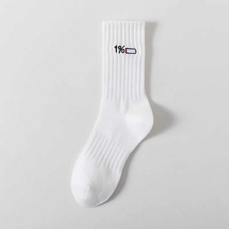 DRAVEN — Cartoon Embroidered Socks – Unisex Harajuku Street Style