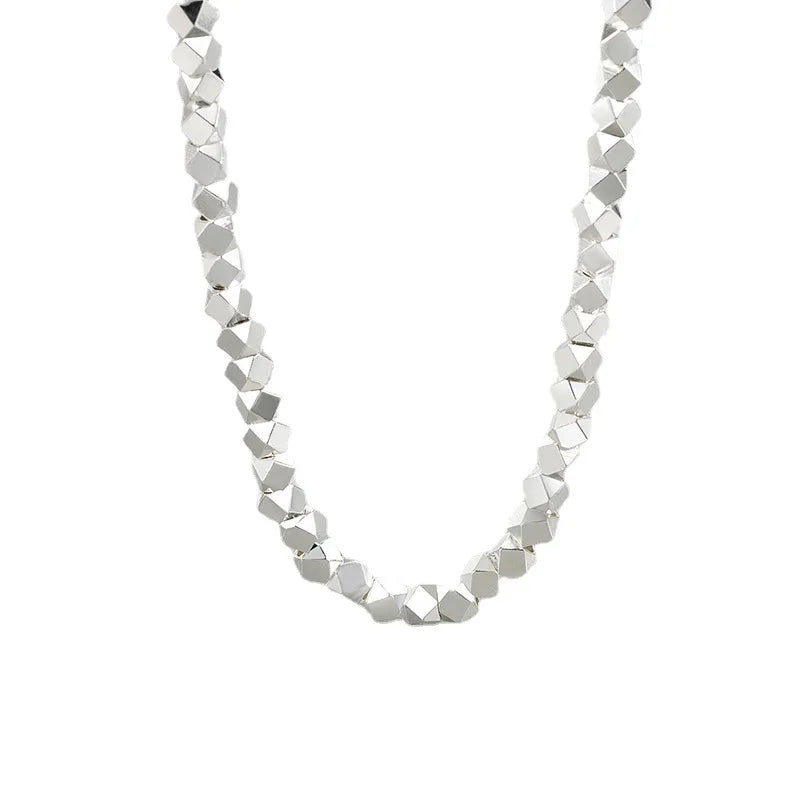 DRAVEN — Trendy 925 Sterling Silver Necklace – Shiny Fashion Chain for Women