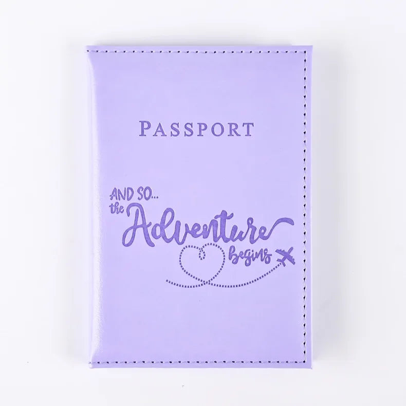 DRAVEN — PU Leather Passport Holder Travel Wallet Unisex Design