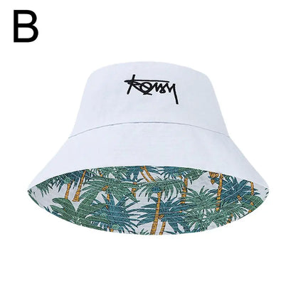 Letter Embroidered Bucket Hat – Unisex Casual Street Style