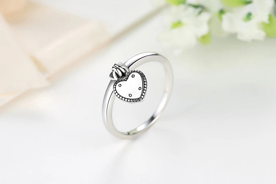 DRAVEN — Rose Gold Crown Heart Ring