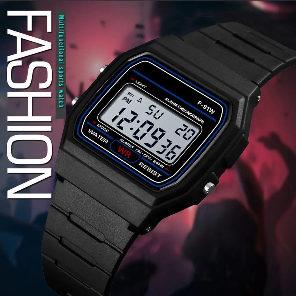 Unisex Digital Watch – Elegant Men's Accessory | Accessorio Uomo Elegante