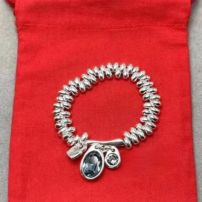 Geometric Interlocking Rings Bracelet – Elegant Men's Accessory | Accessorio Uomo Elegante