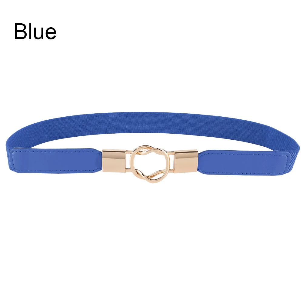 DRAVEN — Elastic Leaf Belt Women Thin Elegant Waistban