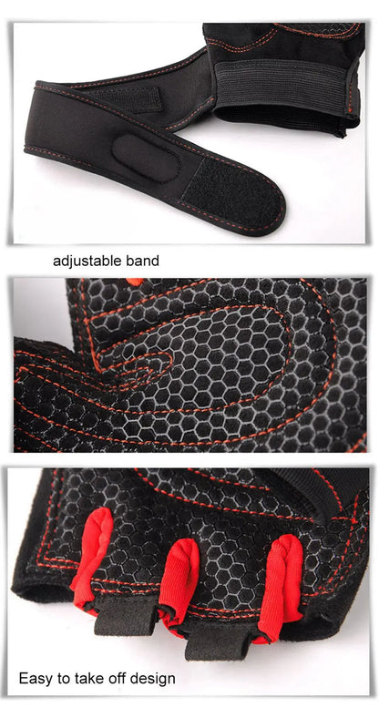 Half Finger Workout Gloves – Unisex Gym & Street Style