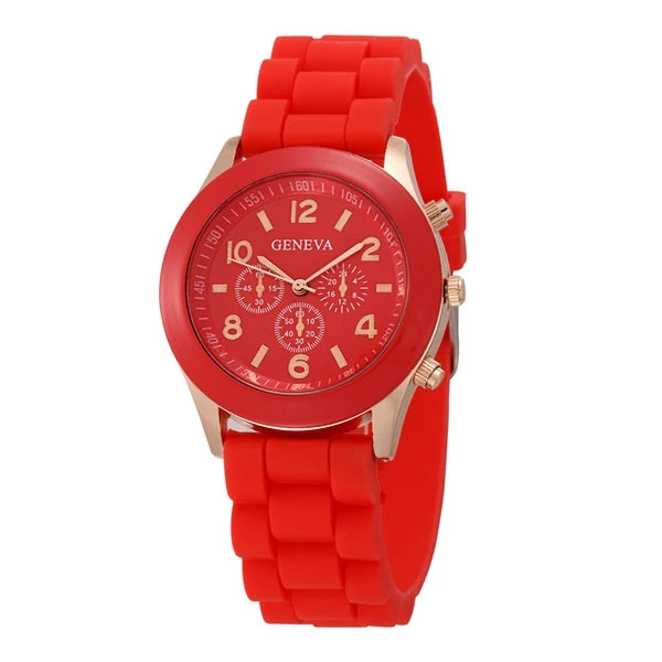 Modern Muse – 2025 Women’s Luxury Silicone Strap Watch – Elegant Men's Accessory | Accessorio Uomo Elegante