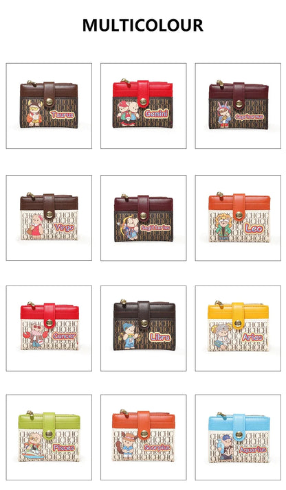 Light Luxury Wallet Women Animal Print Design – Elegant Men's Accessory | Accessorio Uomo Elegante