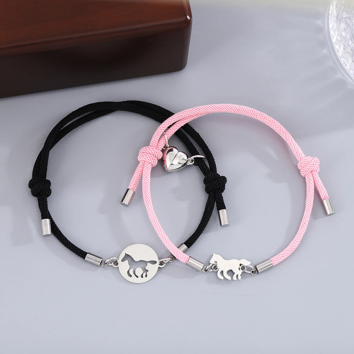 DRAVEN — Magnetic Couple Rope Bracelets