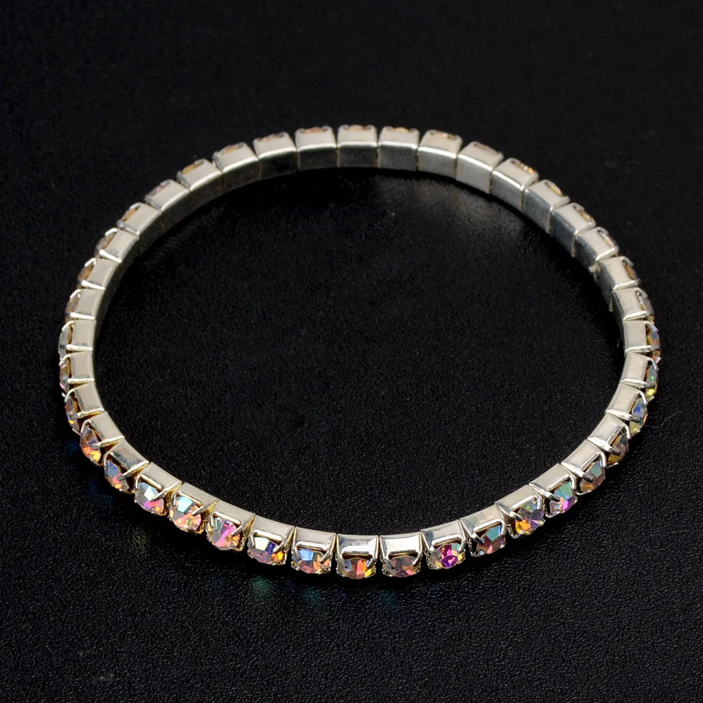 Crystal Elastic Bangle Set – Elegant Men's Accessory | Accessorio Uomo Elegante