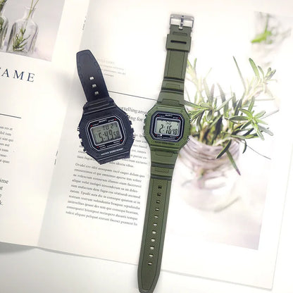 Neo Pulse – 2025 Unisex Digital LED Watch in Gold Finish